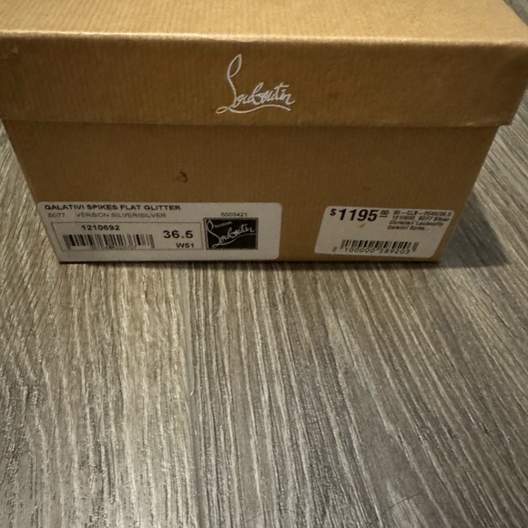 Christian Louboutin Galativi Spikes Flats Mesh - Picture 13 of 13